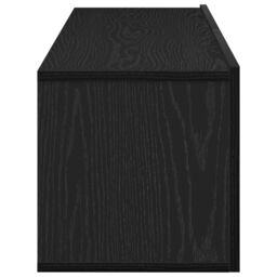 Berkfield Home TV Cabinets 2 pcs Black Oak 100x30x30 cm Engineered Wood - Size: 100 x 30 x 30 cm - thumbnail 8