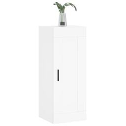 Berkfield Home Wall Mounted Cabinet White 34.5x34x90 cm Engineered Wood - thumbnail 4