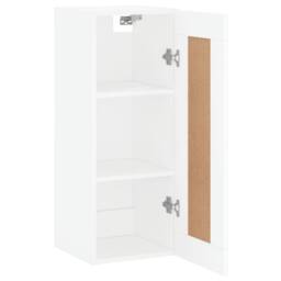 Berkfield Home Wall Mounted Cabinet White 34.5x34x90 cm Engineered Wood - thumbnail 7