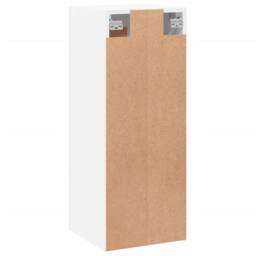 Berkfield Home Wall Mounted Cabinet White 34.5x34x90 cm Engineered Wood - thumbnail 9