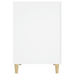 Berkfield Home Desk White 140x50x75 cm Engineered Wood - Size: 140 x 50 x 75 cm - thumbnail 8