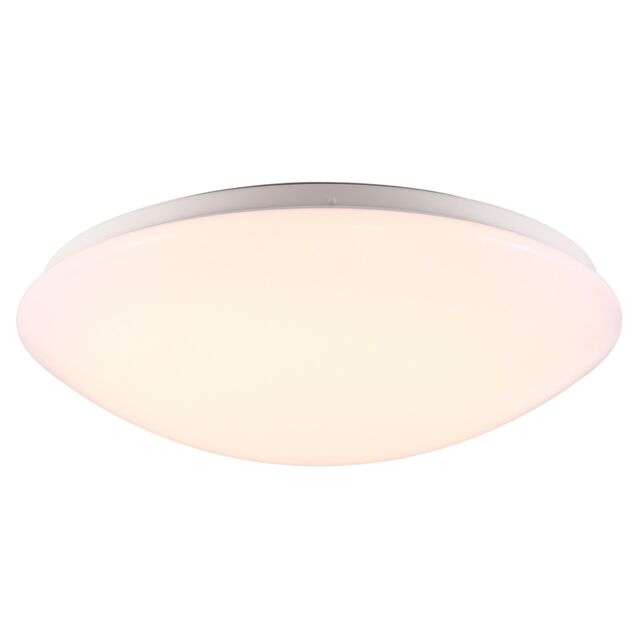 Nordlux Modern Indoor Ceiling Light White Metal Intergrated LED Bathroom Safe - Mains Powered, IP44 - image 1