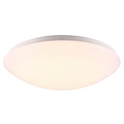 Nordlux Ask Ceiling Light White Metal LED IP44 3000k Mains 36cm