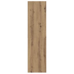 Berkfield Home TV Cabinet Artisan oak 37 x 37 x 142.5 cm Engineered wood in Brown - thumbnail 8