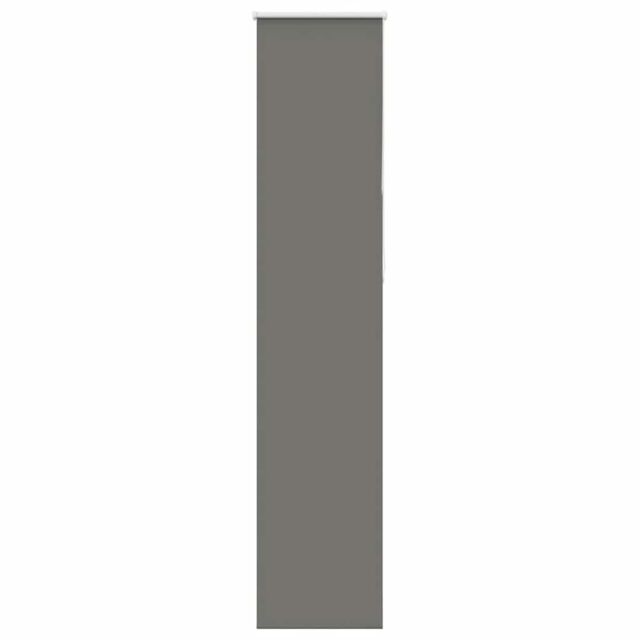 Berkfield Home Roller Blind Blackout Grey 55x210 cm Fabric Width 50.7 cm Polyester - image 1