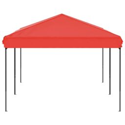 Berkfield Home Folding Party Tent Red 3x6 m - thumbnail 4