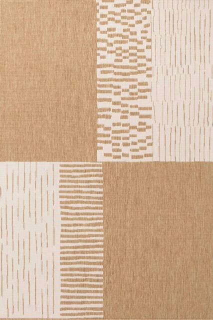 Ted Baker Reversible Outdoor Indoor Acacia Rug Geometric in Beige - Size: 120 cm x 170 cm - image 1