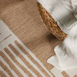 Ted Baker Reversible Outdoor Indoor Acacia Rug Geometric in Beige - Size: 120 cm x 170 cm - thumbnail 8
