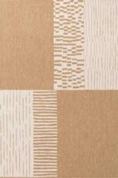 Ted Baker Reversible Outdoor Indoor Acacia Rug Geometric in Beige - Size: 120 cm x 170 cm