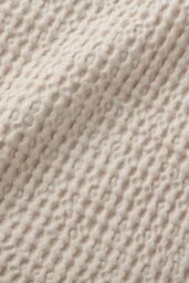 Pineapple Elephant 'Jaipur Chunky Waffle' Cotton Cushion in Natural - Size: 30 cm x 50 cm - thumbnail 2