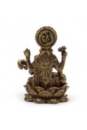 KDMD Brass Miniature Goddess Saraswati - 49mm in Bronze - thumbnail 2