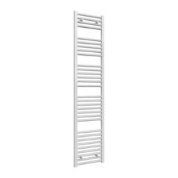 Bathroom Kingdom Diva White Straight Heated Towel Rail 1800x400 - thumbnail 1