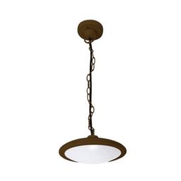 Netlighting Pergola LED Outdoor Ceiling Pendant Light Brown IP44 - thumbnail 1