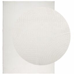 Berkfield Home Rug IZA Short Pile Scandinavian Look Cream 240x340 cm - Size: Medium - thumbnail 3