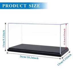 SPETLEK Large Acrylic Display Case Dustproof in Clear - thumbnail 2
