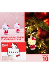 Hello Kitty 3D Sanrio String Fairy Lights LED Room Decor 2 Modes Battery Operated in Red - thumbnail 5
