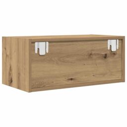 Berkfield Home TV Cabinets 2 pcs Artisan Oak 60x31x25.5 cm Engineered Wood in Brown - thumbnail 9