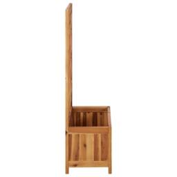 Berkfield Home Garden Raised Bed with Trellis Solid Acacia Wood in Brown - thumbnail 5