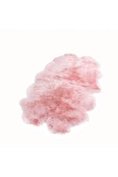 Quad Blush Pink Sheepskin Rug - thumbnail 4