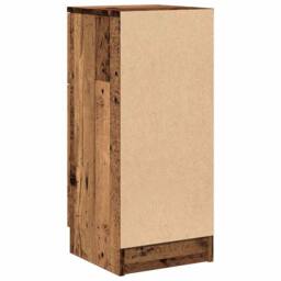 Berkfield Home Sideboards 2 pcs Old Wood 30x30x70 cm Engineered Wood in Brown - Size: 30 x 30 x 70 cm - thumbnail 7