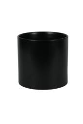 KDMD Hortus Sofia Matt Black Ceramic Pot 17cm - thumbnail 2