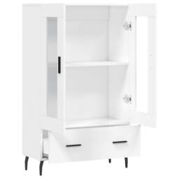 Berkfield Home Highboard White 69.5x31x115 cm Engineered Wood - thumbnail 5