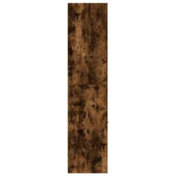 Berkfield Home Elegant Apothecary Cabinet¬†Smoked Oak 30x41x174.5 cm Engineered Wood in Brown - thumbnail 6