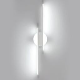 COMELY LED Wall Light Indoor, 24W Modern LED Wall Lights Acrylic, 6500K, 60CM in White