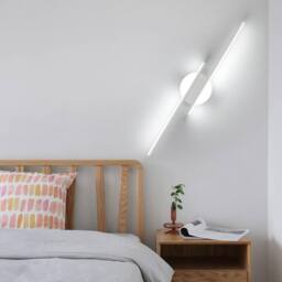 COMELY LED Wall Light Indoor, 24W Modern LED Wall Lights Acrylic, 6500K, 60CM in White - thumbnail 4