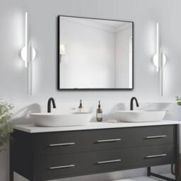 COMELY LED Wall Light Indoor, 24W Modern LED Wall Lights Acrylic, 6500K, 60CM in White - thumbnail 5