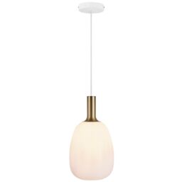 Nordlux Modern Indoor Pendant Light White Glass E27 Hand Blown - Mains Powered, IP20 - thumbnail 6