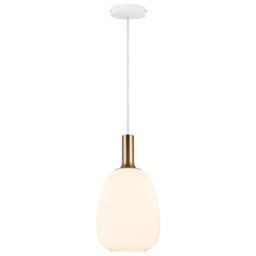 Nordlux Modern Indoor Pendant Light White Glass E27 Hand Blown - Mains Powered, IP20 - thumbnail 3