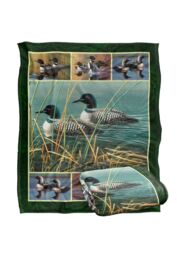 JQ Licensing Cf-Jp Loon Silky Touch Super Soft Throw Blanket 152 X 127 cm in White - thumbnail 2