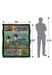 JQ Licensing Cf-Jp Loon Silky Touch Super Soft Throw Blanket 152 X 127 cm in White - thumbnail 5