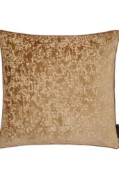 Laurence Llewelyn-Bowen 'Atlas' Jacquard Filled Cushion in Gold - Size: 55 cm x 55 cm - thumbnail 2
