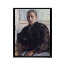 "Artery8 Portrait of Doctor Maurice Girardin Bonnard Black Framed Canvas Art - Size: W12"" x H16""" - thumbnail 1