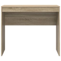 Berkfield Home Writing Desk Sonoma Oak Engineered Wood 90 x 40 x 76 cm in Brown - thumbnail 4