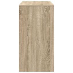 Berkfield Home Writing Desk Sonoma Oak Engineered Wood 90 x 40 x 76 cm in Brown - thumbnail 5