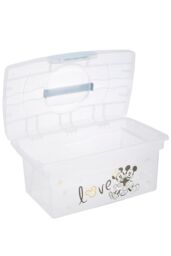 Keeeper Minnie Traveller Organising Storage Box with Lid Blue - thumbnail 4