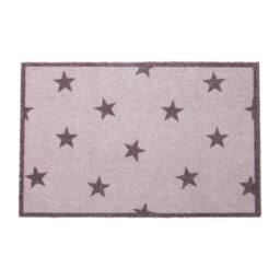 Artsy Mats Brown Star Pattern Indoor Washable Doormat - Size: 60 cm x 150 cm - thumbnail 3