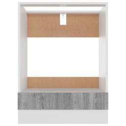 Berkfield Home Oven Cabinet Grey Sonoma 60x46x81.5 cm Engineered Wood - thumbnail 5
