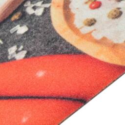 Berkfield Home Kitchen Rug Washable Vegetables 60x180 cm Velvet - thumbnail 3