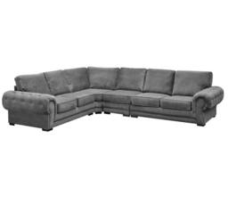 Furniture 786 Chingford Full Back 2c3 Corner Sofa in Grey - thumbnail 3