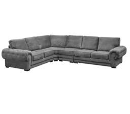 Furniture 786 Chingford Full Back 2c3 Corner Sofa in Grey - thumbnail 2