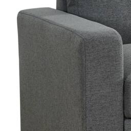 Furnishings For Less UK Arden Grey 3 Seater L Shaped Universal Corner Sofa Bed With Storage - thumbnail 7