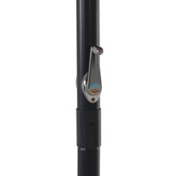 Berkfield Home Outdoor Umbrella with Portable Base Taupe in Beige - thumbnail 5