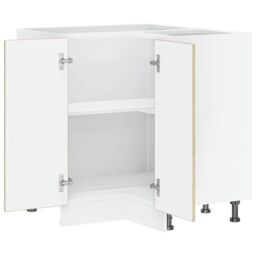 Berkfield Home Kitchen Corner Base Cabinet¬†Porto Sonoma Oak Engineered Wood in Brown - thumbnail 6