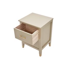 Cabinet Bits Palazzi 2 Drawer Bedside Table in Light Beige - thumbnail 5