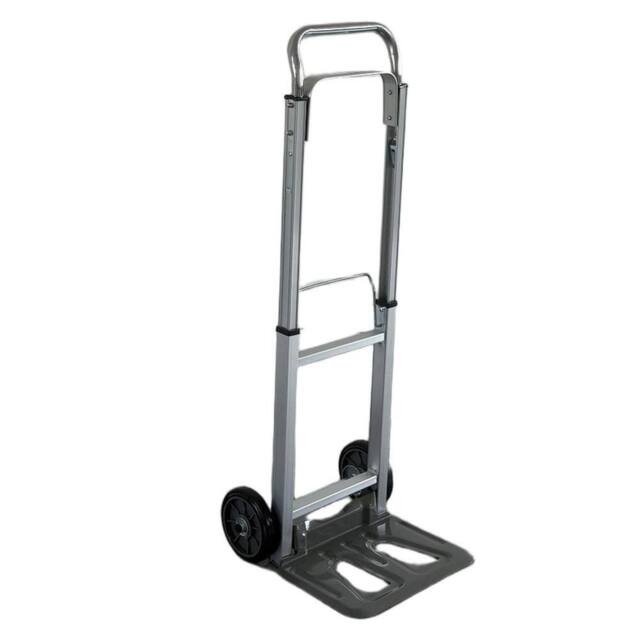 House of Home Lightweight Hand Trolley 90kg Compact Folding Sack Cart Trolley in Grey - image 1