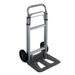 House of Home Lightweight Hand Trolley 90kg Compact Folding Sack Cart Trolley in Grey - thumbnail 2